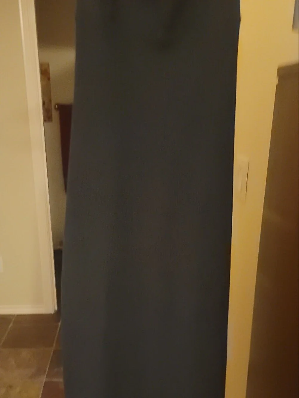 NWT Free People Beach Black Ribbed Maxi Dress with Strappy Back Size XS